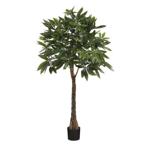 Mica Decorations Pachira Kunstplant - H120 x Ø50 cm - Groen