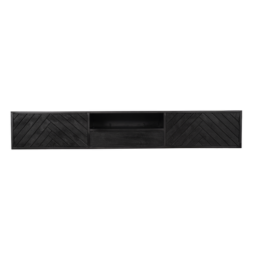 Starfurn  tv meubel New York - zwart - 35x200x33cm