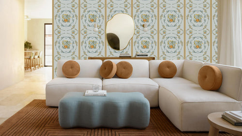 Catchii Behang Jardin de Provence gebroken wit - vtwonen shop