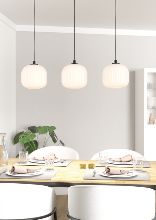 EGLO hanglamp Mantunalle - e27 - 120 cm - zwart - vtwonen shop