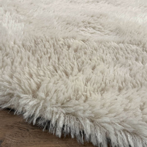 Interieur05 organisch vloerkleed Furr - beige - 140 x 80 cm