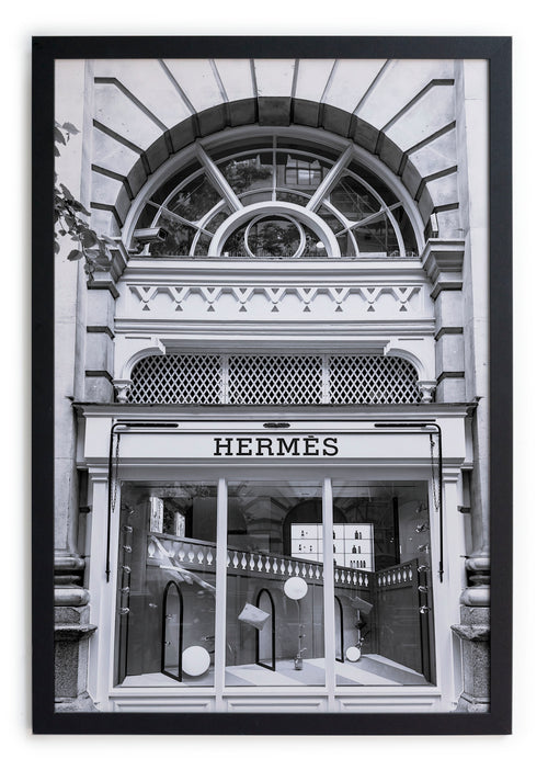 Zwarte lijst met kader 40x30 Hermes - vtwonen shop