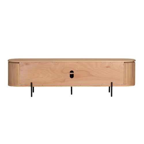 DÉJA Living Tv-Meubel Loise - Eikenhout/Metaal - Naturel - 200cm - vtwonen shop