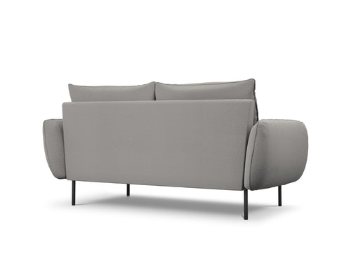 Cosmopolitan Design Bank Vienna 2-zits, boucle, grijs - 92x160x95cm