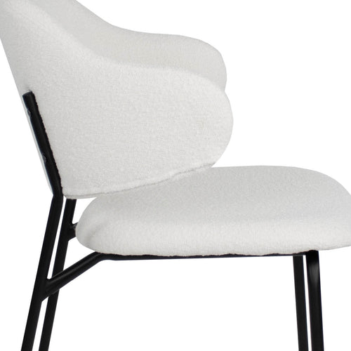 Kick eetkamerstoel Ella - Wit