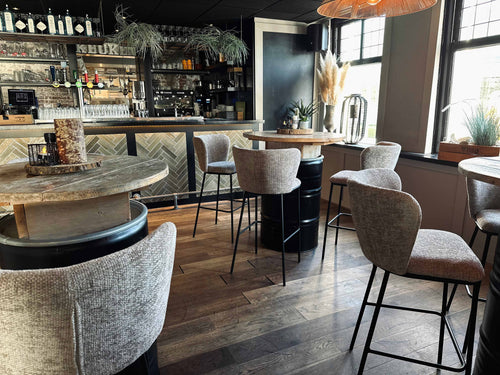 Kick barkruk Bo - Grijs - vtwonen shop