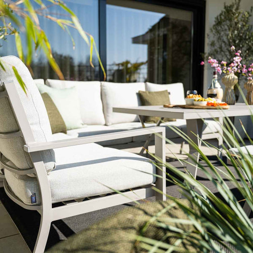 Garden Impressions lounge dining set Senja valley sand - 3-delig links - vtwonen shop