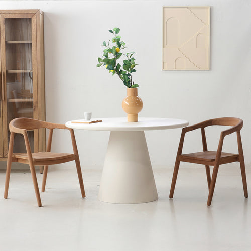 Giga Meubel Eettafel Fenna - Rond - MDF - 120cm - vtwonen shop