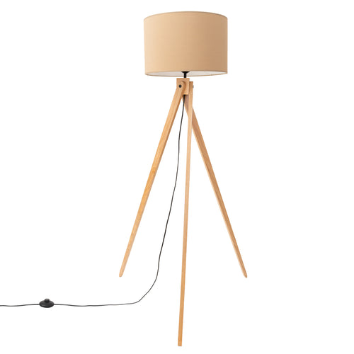 Sollux Lighting Staande lamp NATT beige - 77x77x140cm