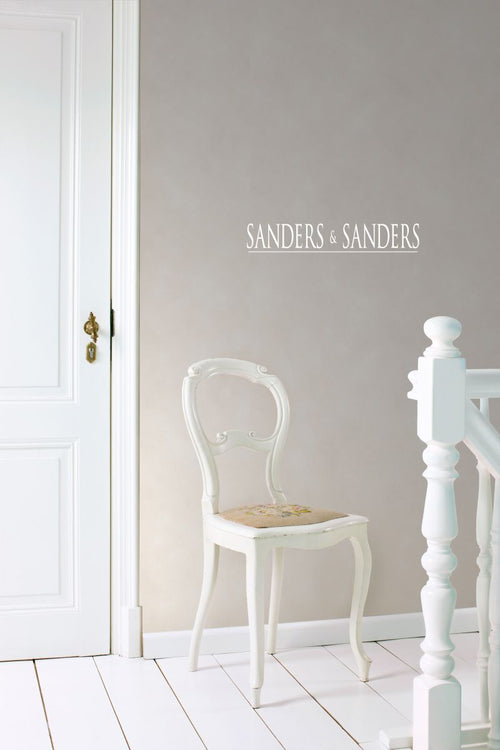 Sanders & Sanders behang effen donker taupe - 53 cm x 10,05 m - 935209 - vtwonen shop