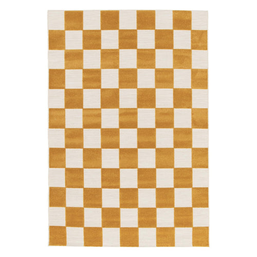 AFK Living vloerkleed Kleine Tegels - voor binnen en buiten - geel - 160 x 230 cm - vtwonen shop