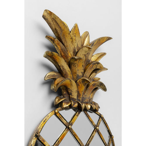 Kare Design Wanddecoratie spiegel ananas 50cm