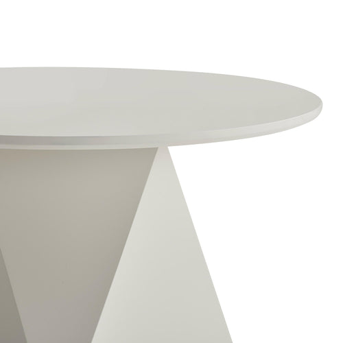 Furnhouse ronde salontafel Aura - Crème wit - Ø 80 cm