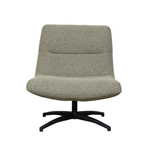 LABEL51 Fauteuil Calix - Naturel Bouclé - Draaibaar