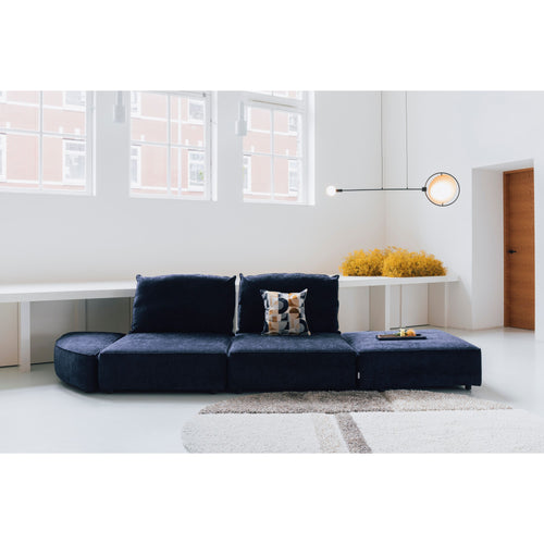 Zuiver Hunter 4,5-zitsbank Navy