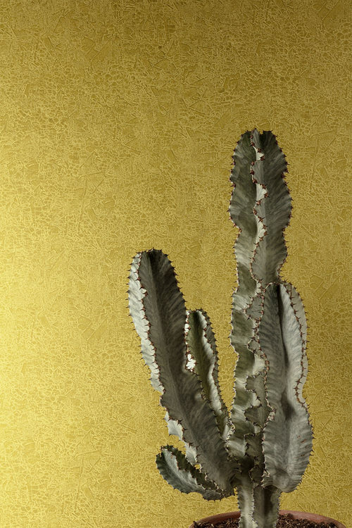 Masureel behang effen geel - 53 cm x 10.05 m - 630571 - vtwonen shop