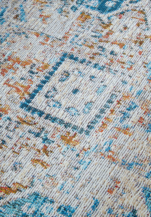 Villeroy & Boch 1767 In- & Outdoor Rug Rene Cream Blue 160x235 cm