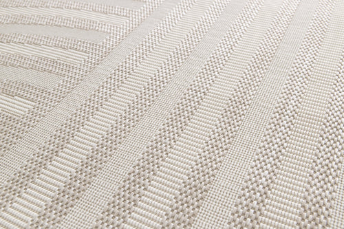 AFK Living vloerkleed Ondine - voor binnen en buiten - beige - 160 x 230 cm