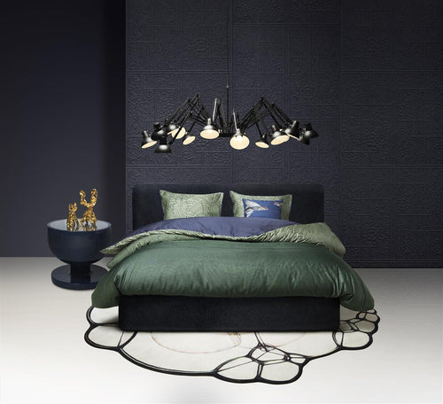 MOOOI dekbedovertrek Dodo Pavone - 260x200/220 cm - groen - vtwonen shop