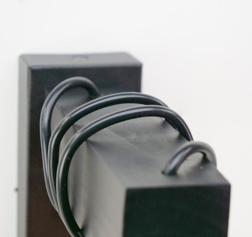 EGLO wandlamp Townshend - e27 - hout/staal - zwart - vtwonen shop