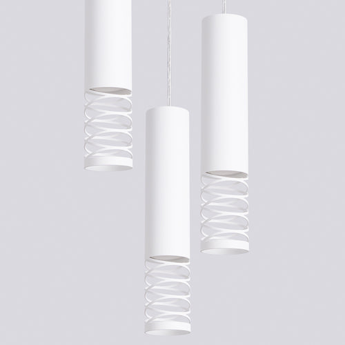 Sollux Lighting Hanglamp LAMI 3P wit - 25x25x125cm