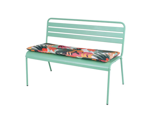 MaximaVida metalen tuinbank Max 120 cm muisgrijs