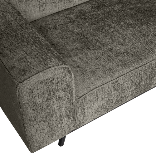 WOOOD hoekbank rechts Statement - Polyester - Frost - 77x274x210