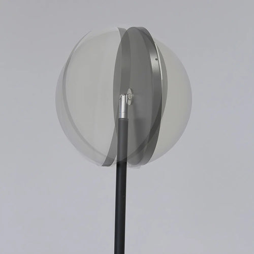 CristalRecord vloerlamp Denzel - 1 lichts - 25  x 175   cm - zwart
