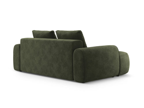 Cosmopolitan Design Bank Linz 3-zits, flueel groente - 100x200x84cm
