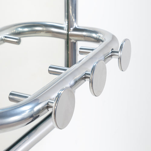 Spinder Design spiegel Retro Spiegel - Groovy Chrome - 3 haken - vtwonen shop