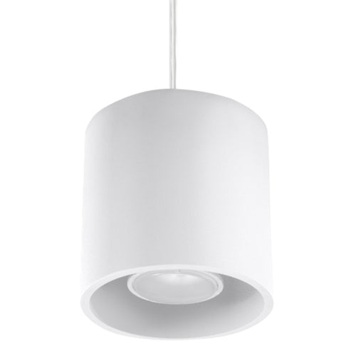 Sollux Lighting Hanglamp ORBIS 1 wit - 10x10x110cm