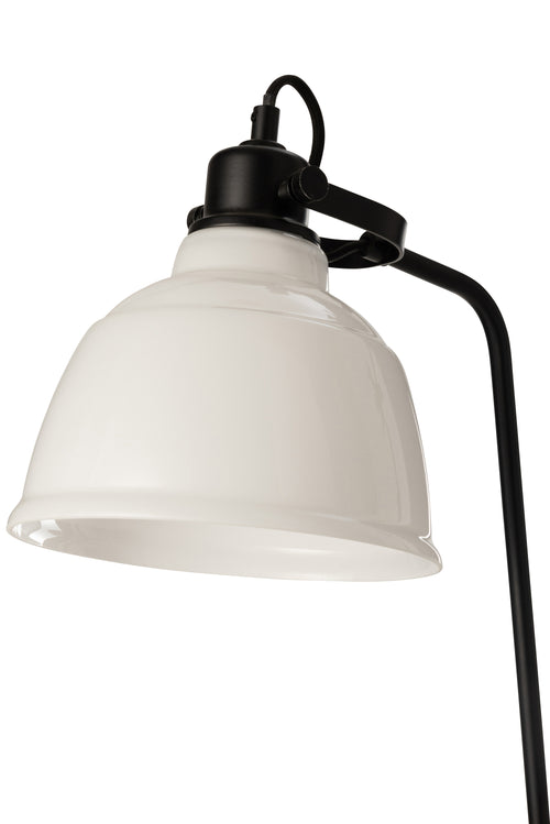 J-Line vloerlamp Magali - metaal/glas - wit - vtwonen shop