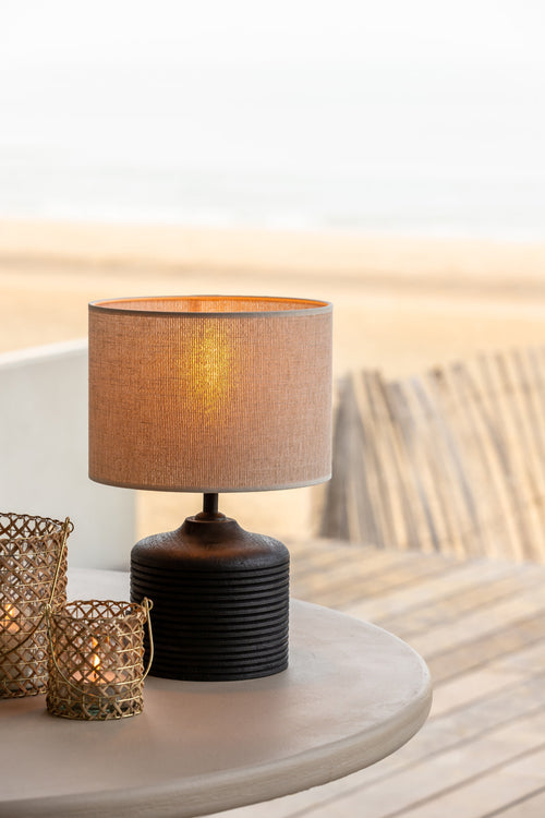 Light & Living lampenkap Breska - wit - 35x35x30 cm