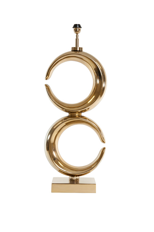 Light & Living lampvoet MAAN - 37x26x99cm - goud - vtwonen shop