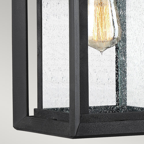 Elstead Quoizel Wakefield Outdoor Wandlantaarn Aarde Zwart, IP44