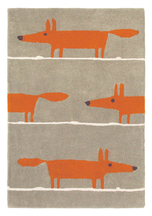 Laagpolig vloerkleed Scion Mr Fox Cinnamon 25303 140x200 cm - vtwonen shop