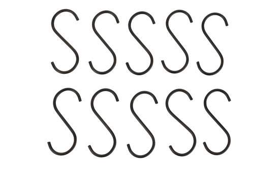 J-Line haak S-Vorm - metaal - zwart - 1 stuk - vtwonen shop