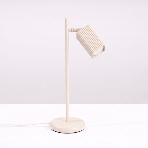 Sollux Lighting Tafellamp RAYO beige - 14,5x14,5x43cm