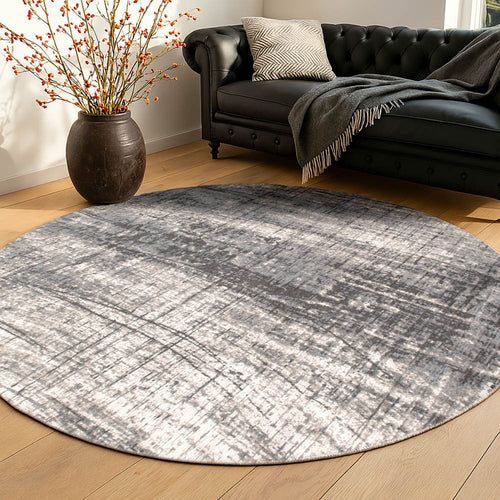 Louis De Poortere binnen & buiten machinewasbaar vloerkleed Mad Men Griff van 70% gerecycled PET - grijs - 290x290cm
