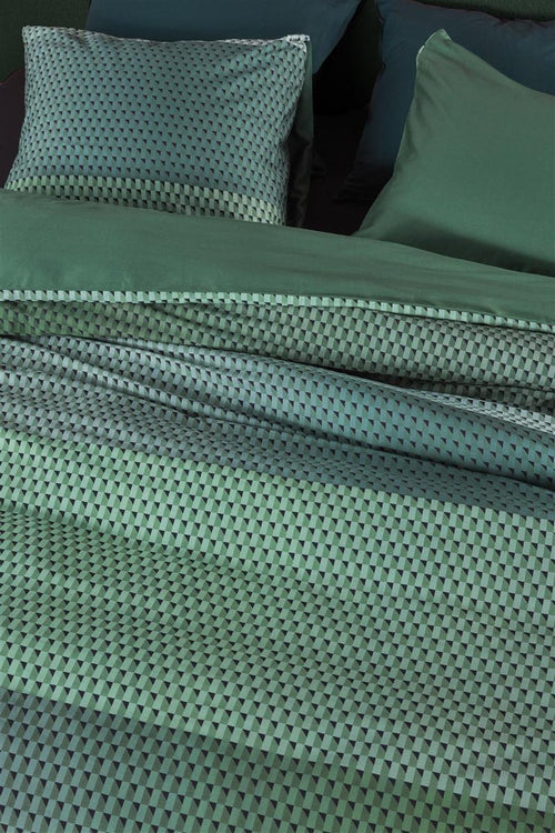 Beddinghouse Dutch Design Love song dekbedovertrek - Lits-Jumeaux XL - 260x200/220 cm - Groen - vtwonen shop