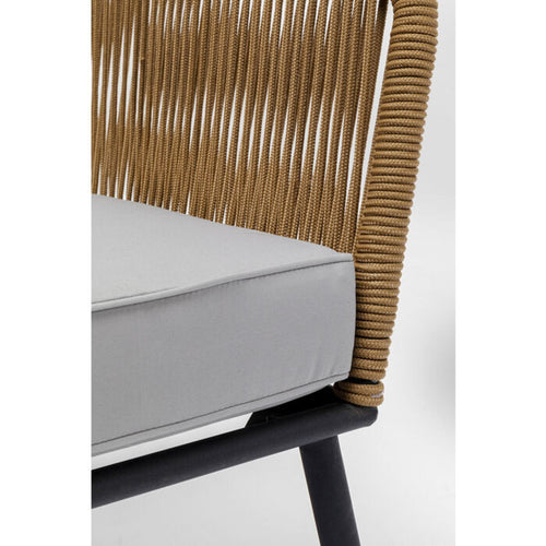 Kare Design Tuinfauteuil Elba bruin
