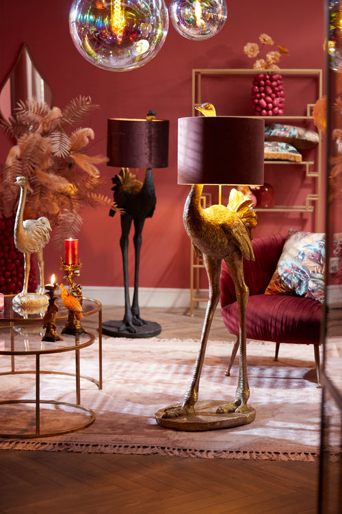 Light & Living vloerlamp OSTRICH  - 62x50x146.5cm - brons - vtwonen shop