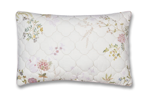 Pip Studio  Bustani Quilted Cushion - 45 x 70 cm - Wit - vtwonen shop