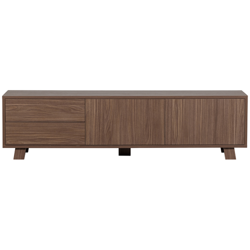 WOOOD tv-meubel Seppe - Noten fineer - Noten - 42x160x44 - vtwonen shop
