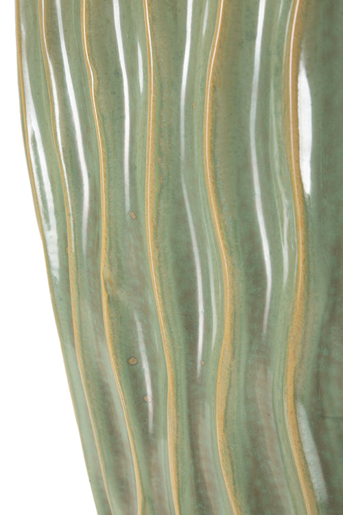 Mauro Ferretti vaas - 27x14x46,5 cm - groen