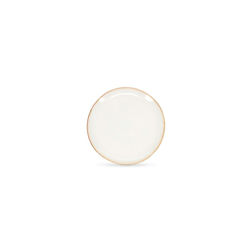 Salt & Pepper - Plat bord 21cm coupe wit Artisan - Set van 4
