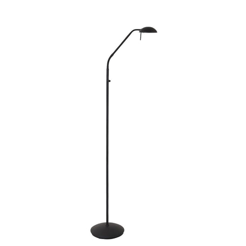 Mexlite vloerlamp - 1 lichts - 45x 150 cm - zwart - vtwonen shop