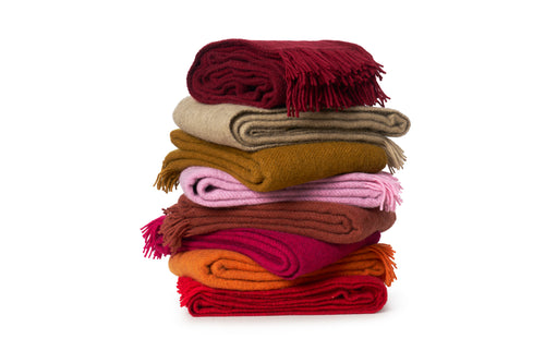 Klippan 100% wollen deken - Gotland - rust- 130x200cm - vtwonen shop