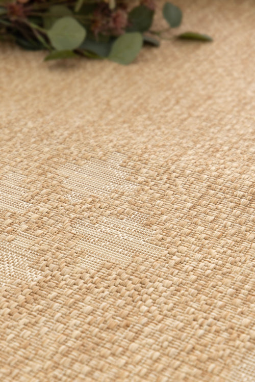 AFK Living vloerkleed Arid - voor binnen en buiten - beige - 120 x 170 cm