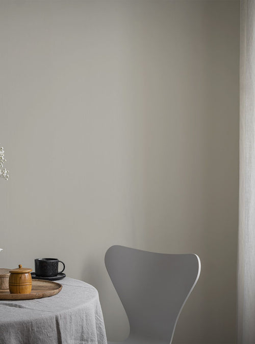 Duro Wallpaper behang effen vanille beige - 53 cm x 10.05 m - 662187 - vtwonen shop